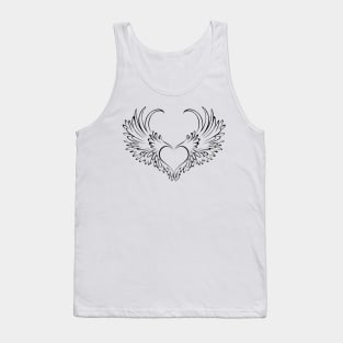 Winged angel heart Tank Top